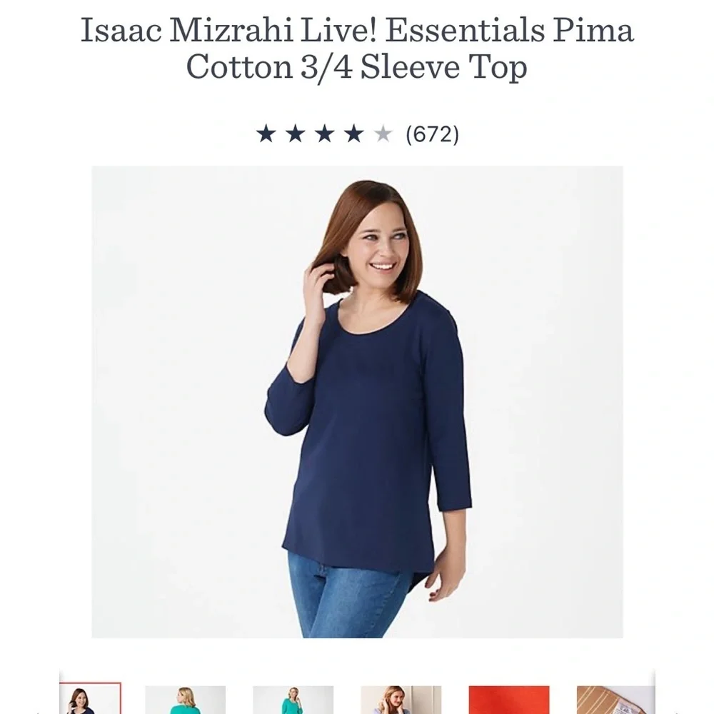 Pima cotton pullover - Picture 4 of 8